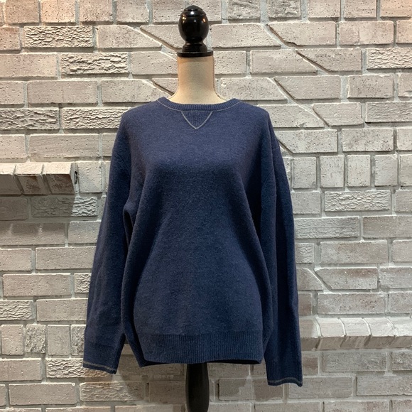 💕Fisherman Out of Ireland Lambswool Sweater Luxury Irish Wool NWOT - Picture 2 of 10